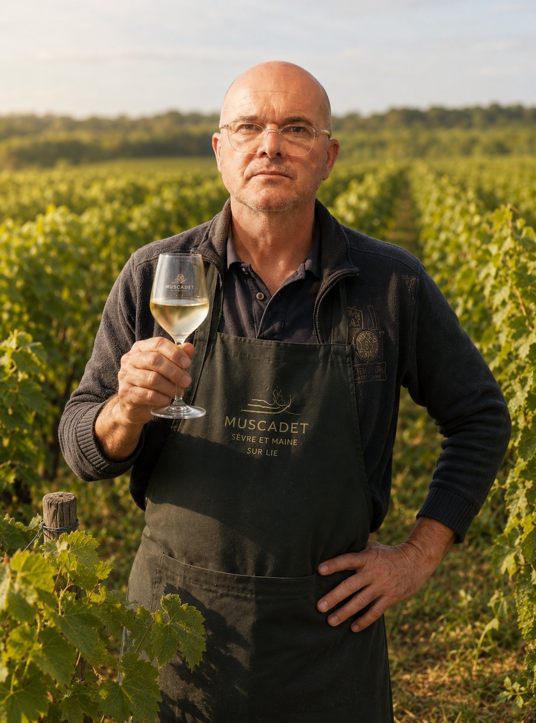 Frédéric Heurteau, vigneron au Domaine Le Haut Bourg