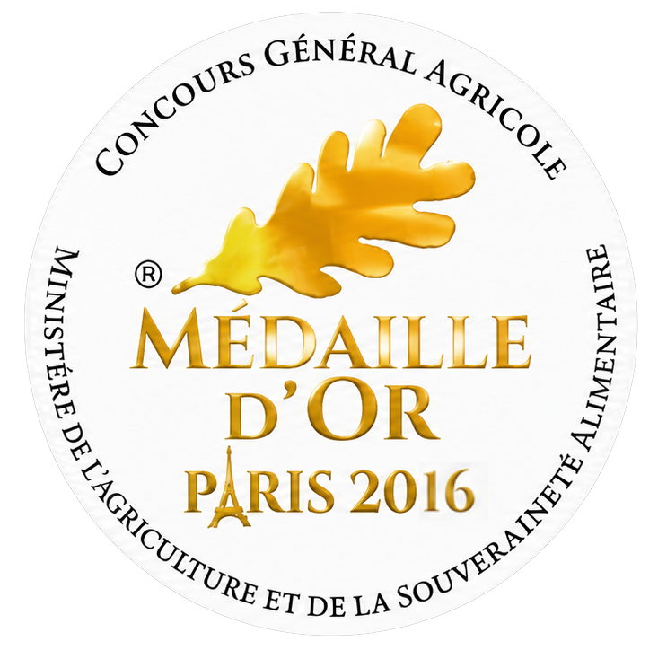 Médaille d'Or Paris 2016